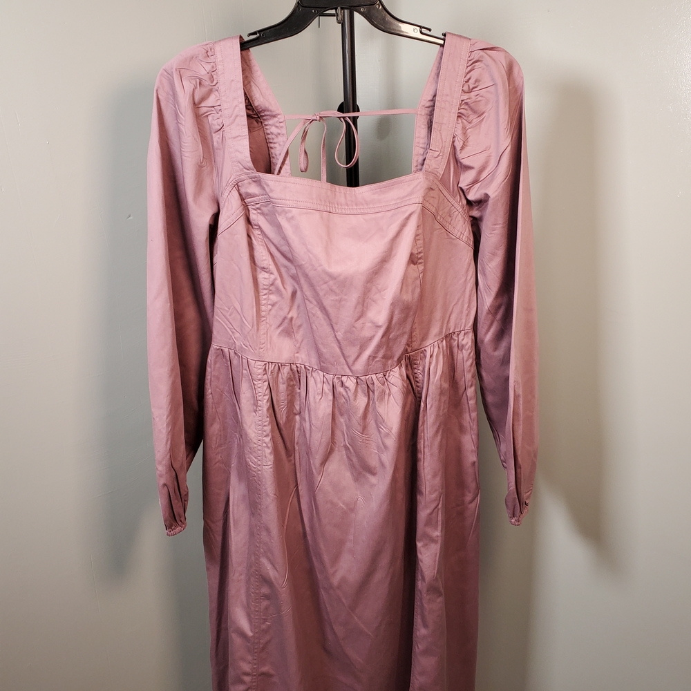 Ava & Viv Mauve Long Sleeve Dress
